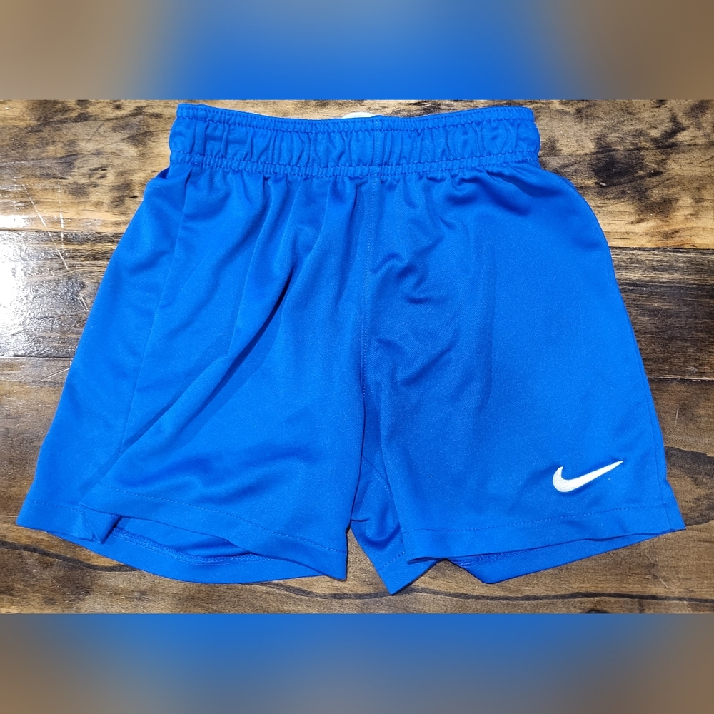 NIKE DRI-FIT ATHLETIC/ SPORTS SHORTS BLUE SZ S DRAWSTRING EXCELLENT CONDITION